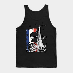 Ciclismo de letour de francia Tank Top